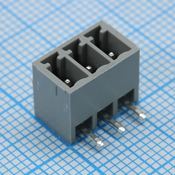 15EGTRC-3.5-03P-11-00 - Разъемный клеммный блок на плату, 3 контакта. Серия 15EGTRC-3.5
