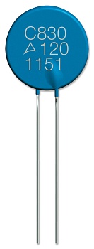 B59830C0160A070 - PTC-термистор (позистоp) 3.7Ом ±25% двухвыводной радиальный полоса