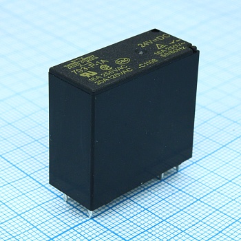 793P-1A 24VDC (HS) - Реле промежуточное катушка 24В, 0.53Вт контакты 16А 240В переменного тока, 1 открытый, размер (LxWxH) мм: 29.5х13.5х16.0 мотнаж в отверстие