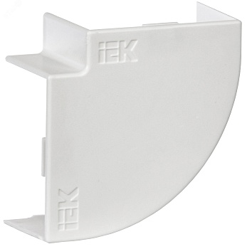 Поворот на 90град КМП 80х60 белый (4шт/компл) CKMP10D-P-080-060-K01-R