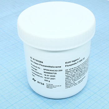 Флюс-крем FMKANC32-200 (NC5070) ERSA - Безотмывочный флюс, 200 мл. банка
