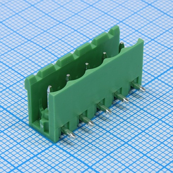 2EDGR-5.08-05P-14-100A(H) - Разъемный клеммный блок на плату, 5 контактов. Серия 2EDGR-5.08