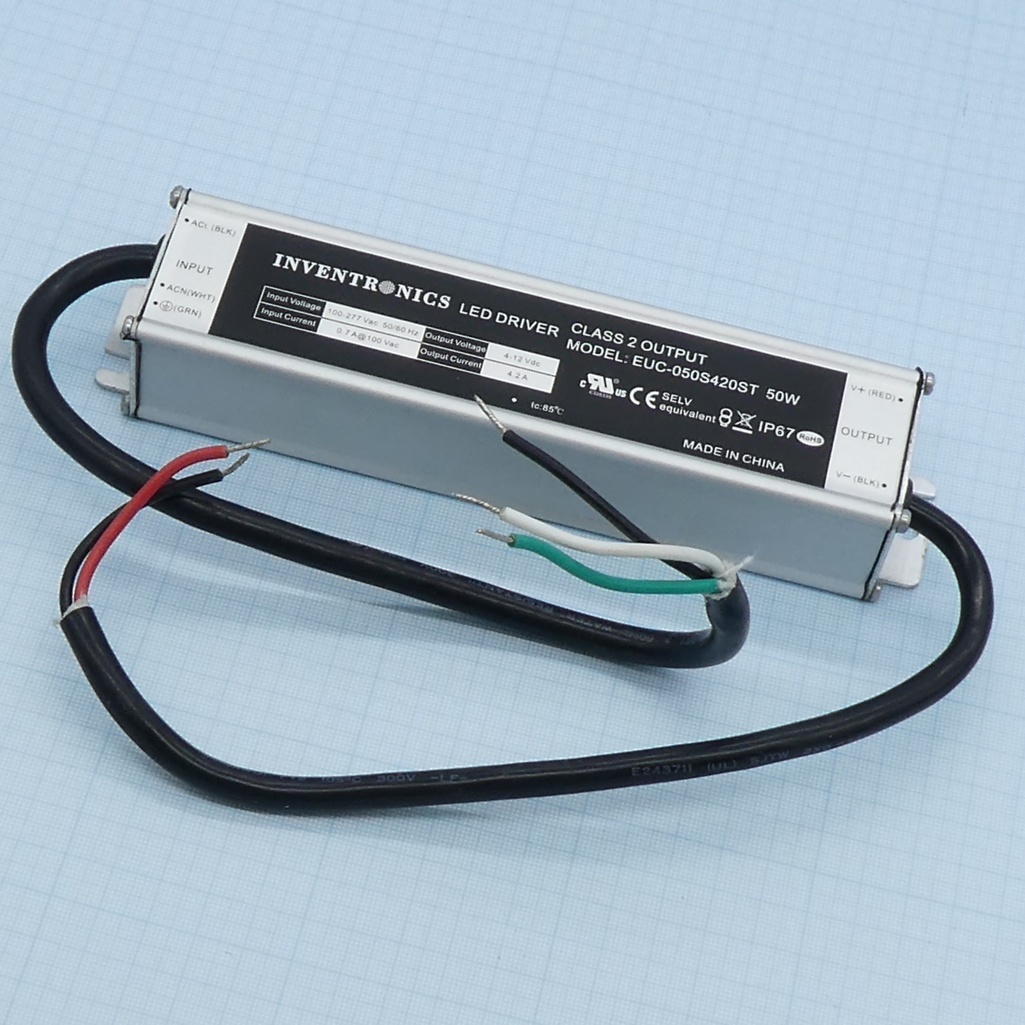 EUC-050S420ST - AC/DC драйвер электропитания светодиодов