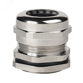 Сальник металлический PGM21-(Dпроводника 15-18мм)-IP68-КЭАЗ 350599