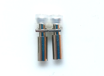 Соединительная перемычка 302302 - Соединительная перемычка, для клемм UK2.5, UK4, 2 полюса, не изолированная, винтовая