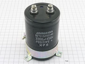 Конденсатор 2200мкФ 450В 64x96
