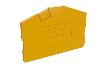 Торцевая крышка TPS2.5-2-OG-EA - Торцевая крышка для клемм TPS2.5-2…, цвет: оранжевый