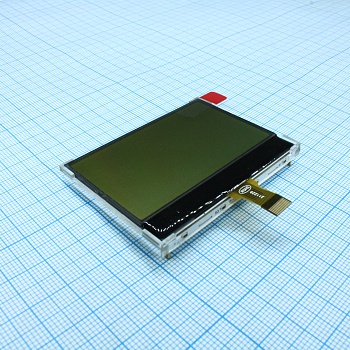 WO12864L-TFH# - ЖКИ графич, 128 х 64, COG, STN Positive/Transfl, подсв. LED Белая, VDD = 3V,  -20...+70C