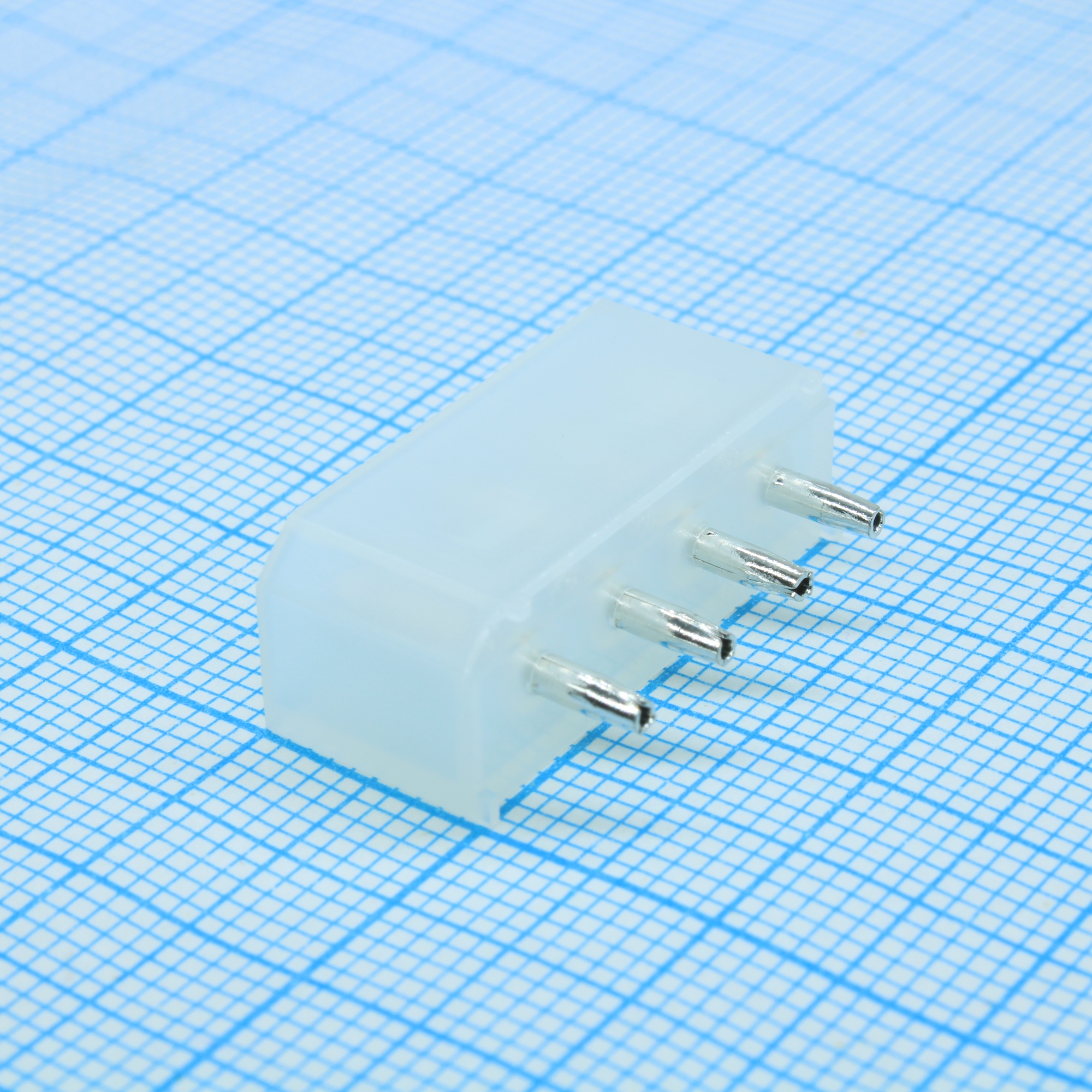 L-KLS1-XL1-5.08-04-S - Вилка Dip прямая, шаг 5.08мм