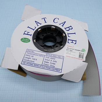 DS1057-30A282R - Кабель плоский, 1,27мм, 30 жил