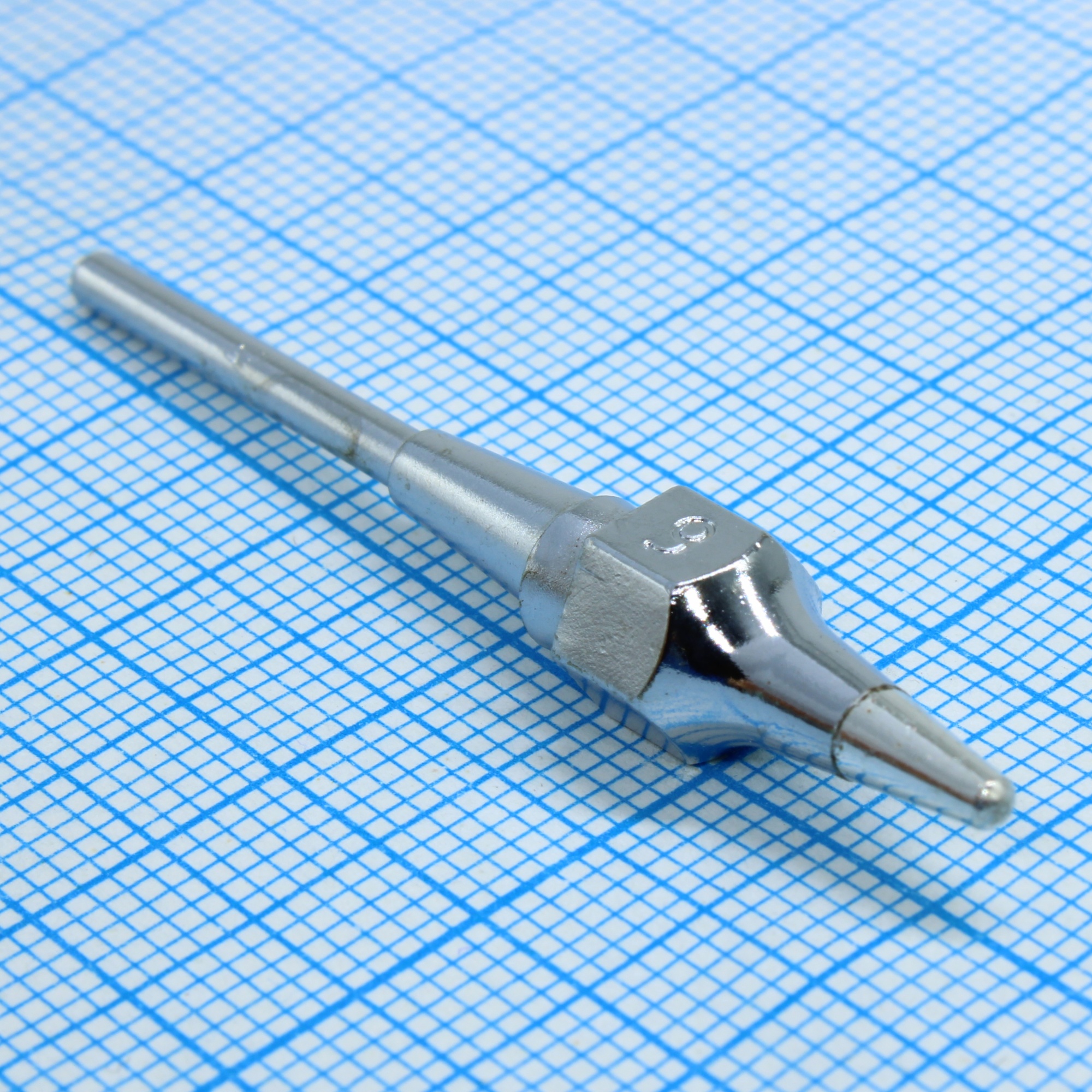 XDS 6 desoldering tip 0.7x1.9 L 16.5mm - Распаивающая насадка для паяльников DSX 120/WXDP 120/WXDV 120, 0,7х1,9мм L=16,5мм