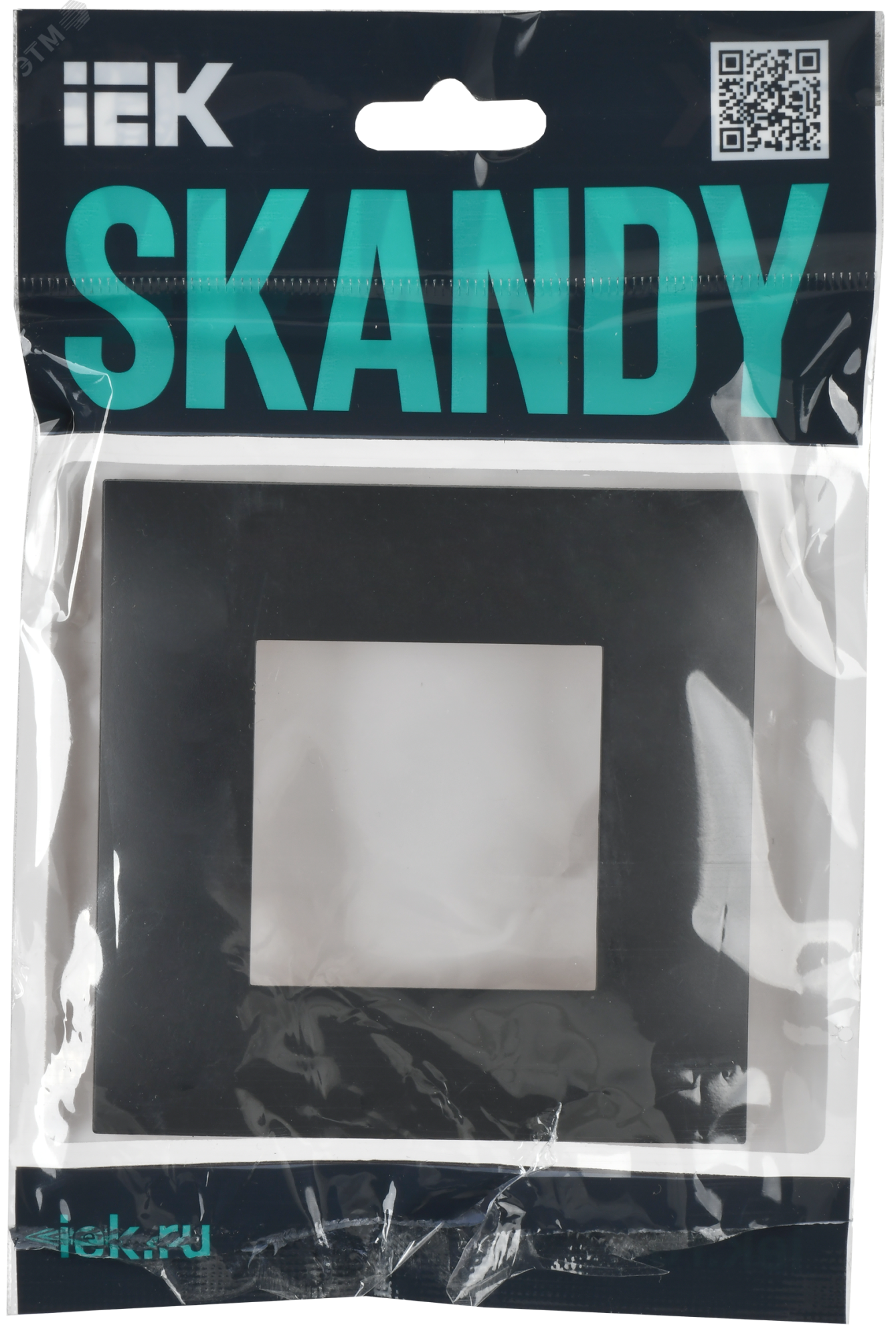 SKANDY Рамка 1-местная SK-F01T титан IEK SK-M12-K48