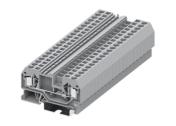 Проходная клемма 204921 - Проходная клемма, TA4, тип фиксации провода: пружинный, номинальное сечение: 4 мм кв., 32A, 800V, ширина: 6 мм, цвет: серый, тип монтажа: DIN 35