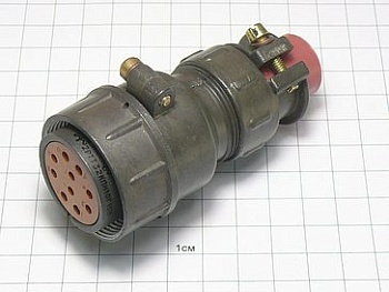 Розетка 2РТТ32КПН10Г15В "5"