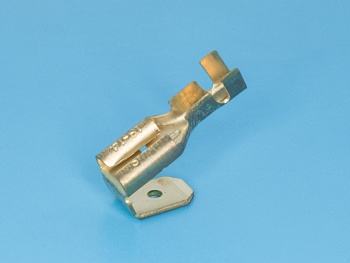 TA-3.5MFO - Клемма ножевая 6,3мм, гнездо+вилка на провод 2,5-4,0мм, кратно 100шт.