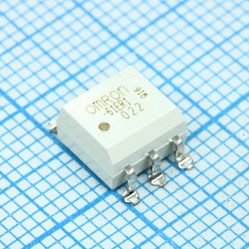 G3VM-61ER1TR - Реле твердотельное монтаж на плату DIP6 60В один ключ нормально открытый 3000мА 40мОм 1000пФ