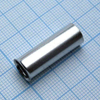 HEN 35-25 - наконечник кабельный торцевой трубчатый без изоляции, L=25мм, сеч. пров. 35мм2