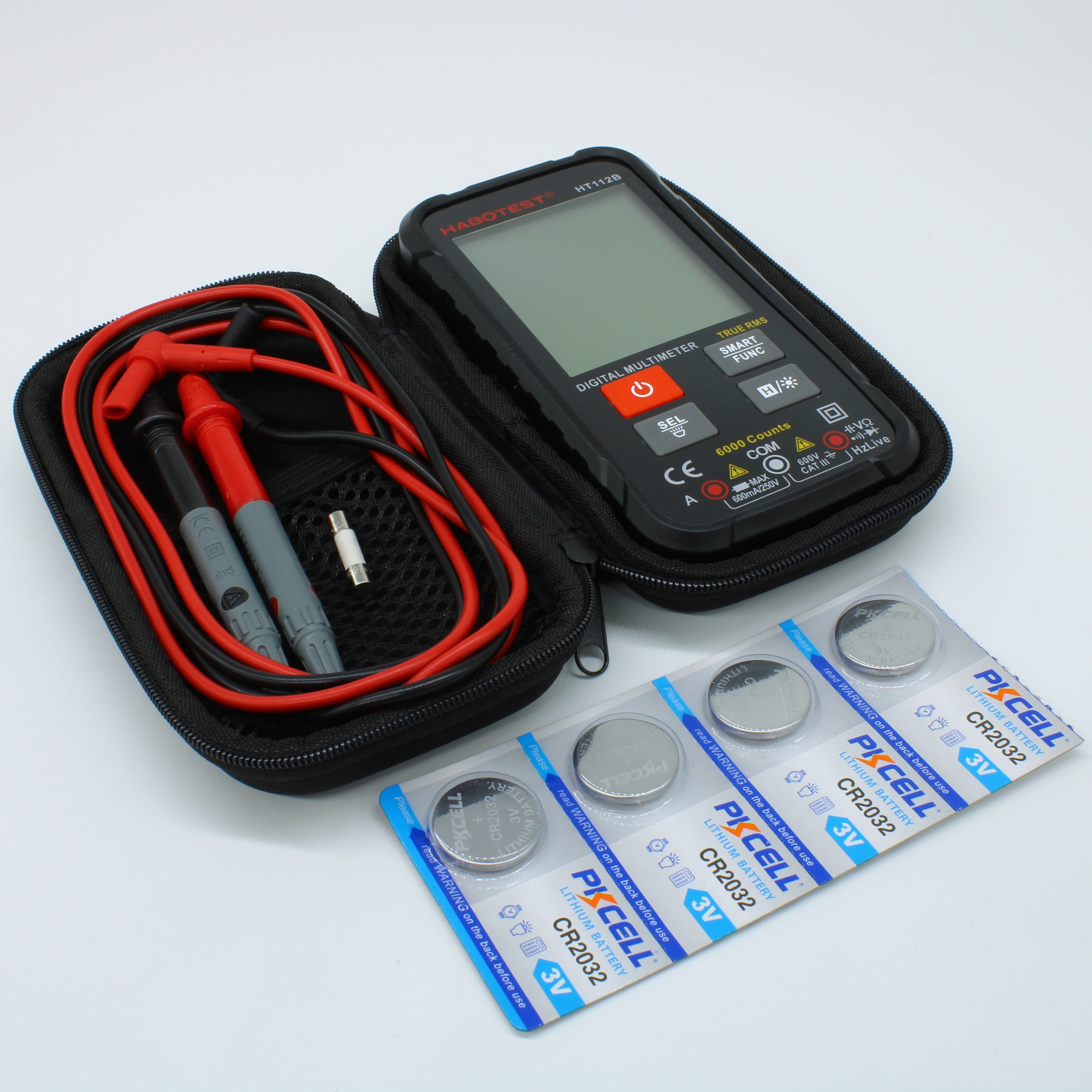 HT112B - Карманный цифровой SMART мультиметр, автомат