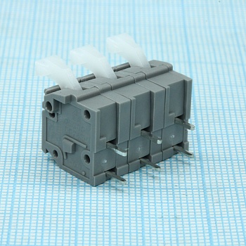 DG242V-7.5-03P-11-00A(H) - Нажимной, безвинтовой клеммный блок 3 контакта серия DG242V-7.5