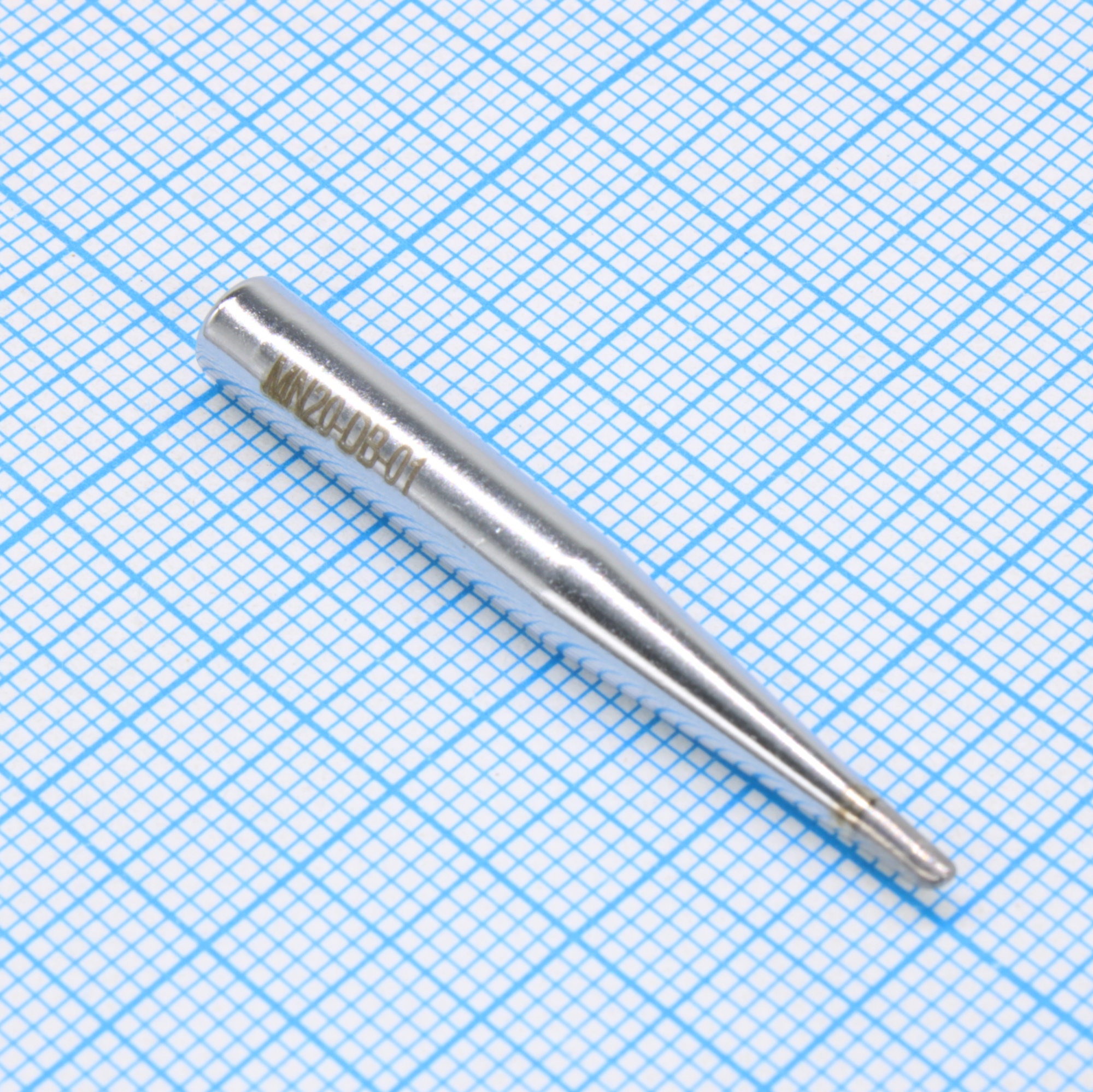 MN20-DB-01 - Жало паяльное износостойкое для паяльников ПРЦ-90, односторонний срез, 1.5мм