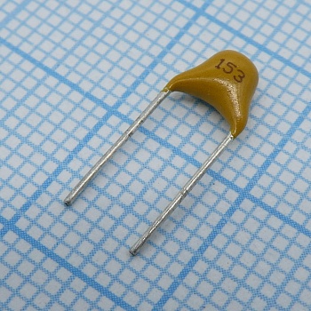 TS170R1H153K8BBB0R - Конденсатор керамический многослойный 0.015мкФ 50В X7R ±10% радиальный 5.08мм 125°C россыпь