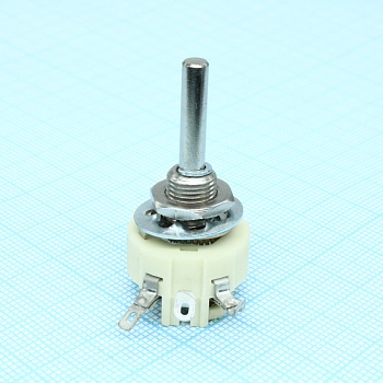 ППБ-1А  10К ±10% - Резистор переменный проволочный 10кОм ±10% 1Вт