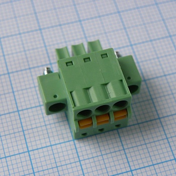 15EDGKDM-3.81-03P-14-00A(H) - Разъемный клеммный блок, Серия 15EDGKDM-3.81 3 контакта