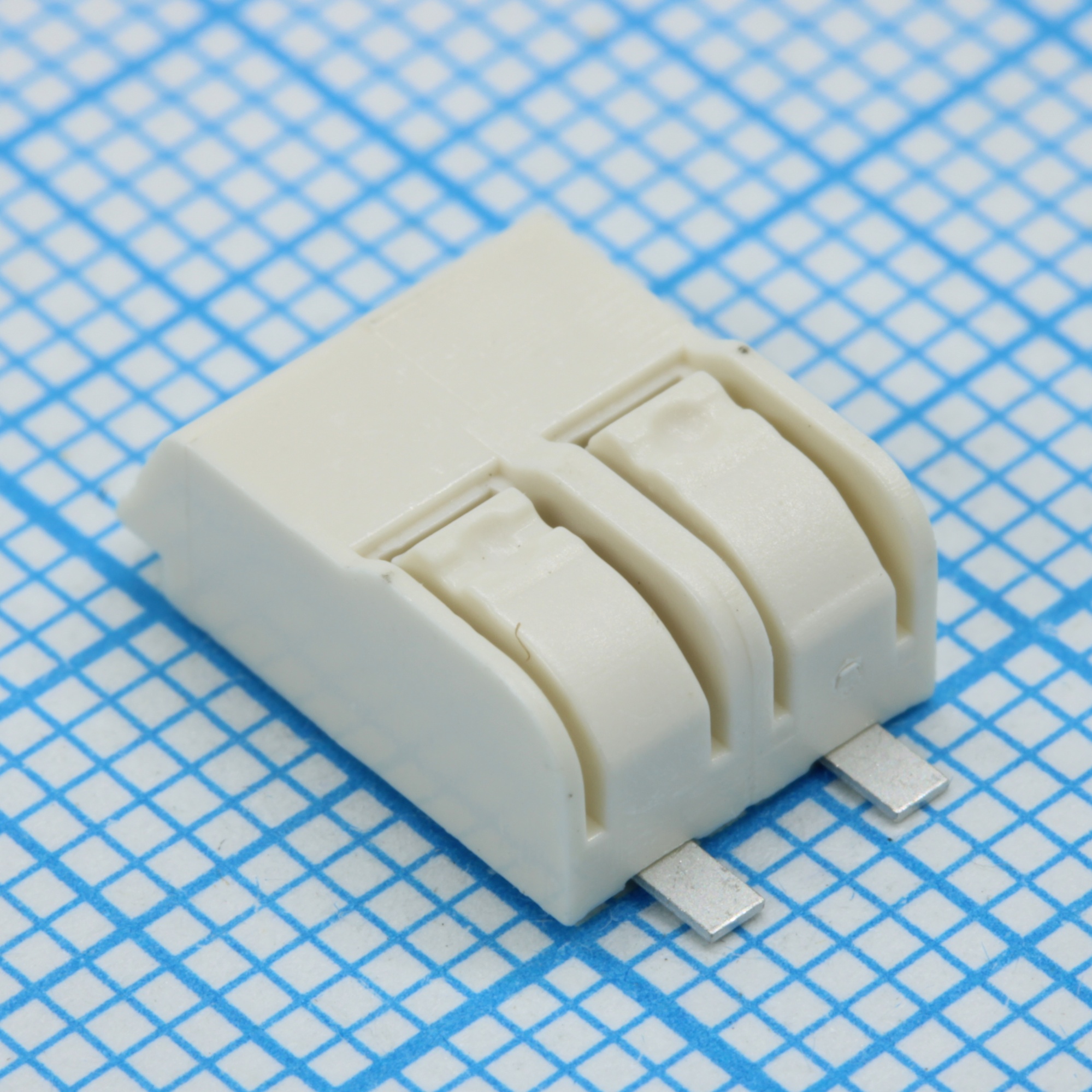 GT0.75-4.0-02P-19-00 - Блок клеммный на плату 2 контакта. Серия GT0.75-4