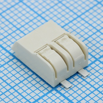 GT0.75-4.0-02P-19-00 - Блок клеммный на плату 2 контакта. Серия GT0.75-4