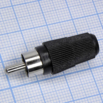 RCA 4001 B(4007) - RCA штекер кабельный, разъем типа "тюльпан"