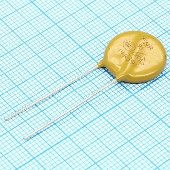 FNR-14K391 - Варистор 250Vac/320Vdc, 4500A, 390V(1mA), радиальные выводы, россыпь