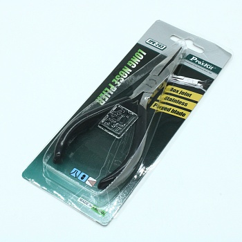 1PK- 243 - Длинногубцы прецизионные  с двойной возвратной пружиной