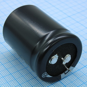 HLK331M2GBKJ3040VBK - Конденсатор алюминиевый электролитический 330мкФ 400В ±20% (30 X 40мм) защелкиваемые выводы 10мм 2000час 105°С  россыпь