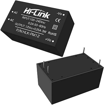 HLK-PM12 - AC-DC преобразователь 220В 12B 3Вт