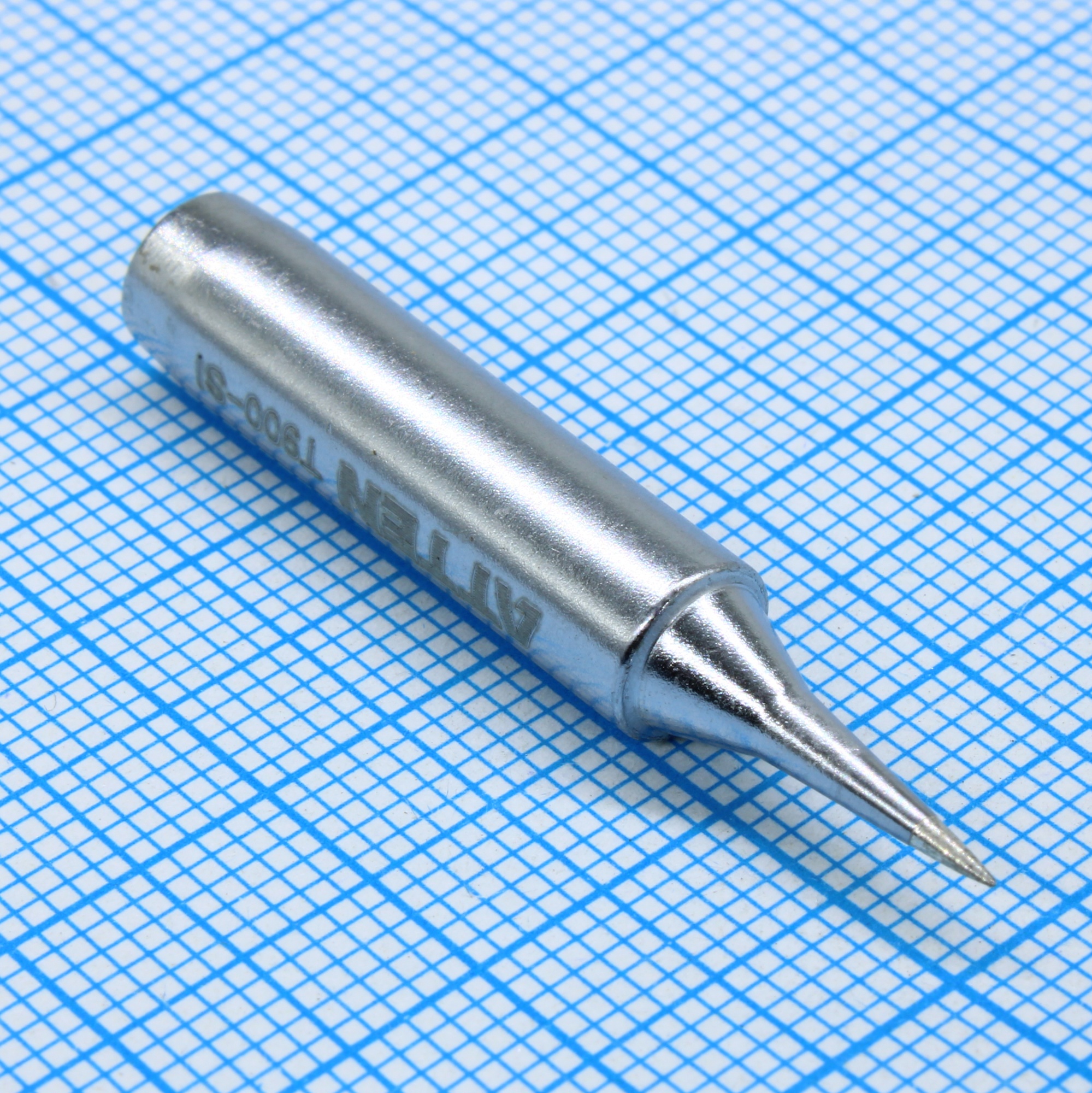 T900-SI - Жало для паяльной станции ST80/AT937/AT989/AT989D/ST8802/AT8502D конус 0.4мм