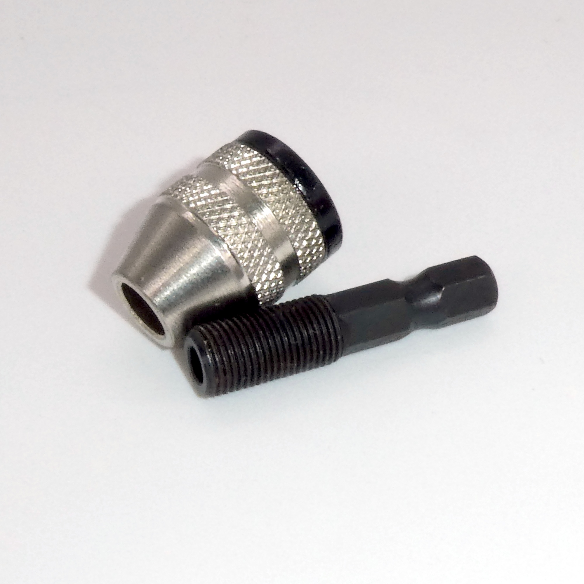 Патрон кулачковый MC33-HEX - 0.3-3mm, 6.35mm хвостовик под шуруповерт