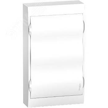 Бокс навесной ОП City9 Box 3 ряда 36мод IP40 IK07 80А 2 клеммы с бел. дверцей SE EZ9E312P2SRU