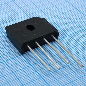 KBU410 - Мост выпрямительный однофазный 1000В 4А