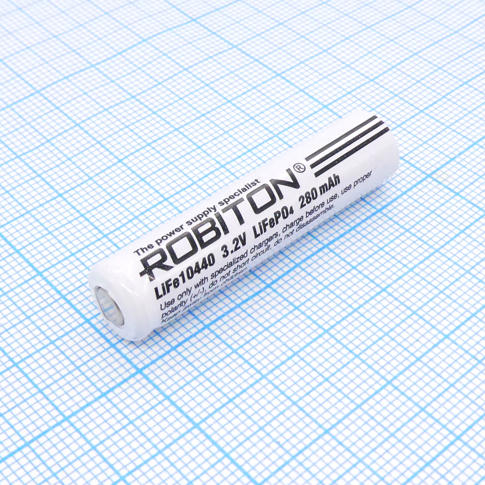 Аккумулятор 10х44мм 10440 - Аккумулятор литий-железо-фосфатный (Li-FePo4)