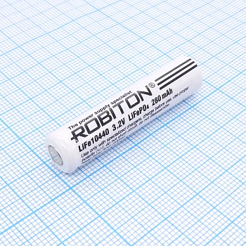 Аккумулятор 10х44мм 10440 - Аккумулятор литий-железо-фосфатный (Li-FePo4)