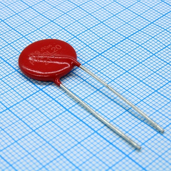 V230LA20AP - Варистор из оксида металла 230В переменного тока/300В постоянного тока 4500A 396В монтаж в отверстие радиальный россыпь