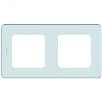 Рамка 2-м Inspiria мятн. Leg 673945