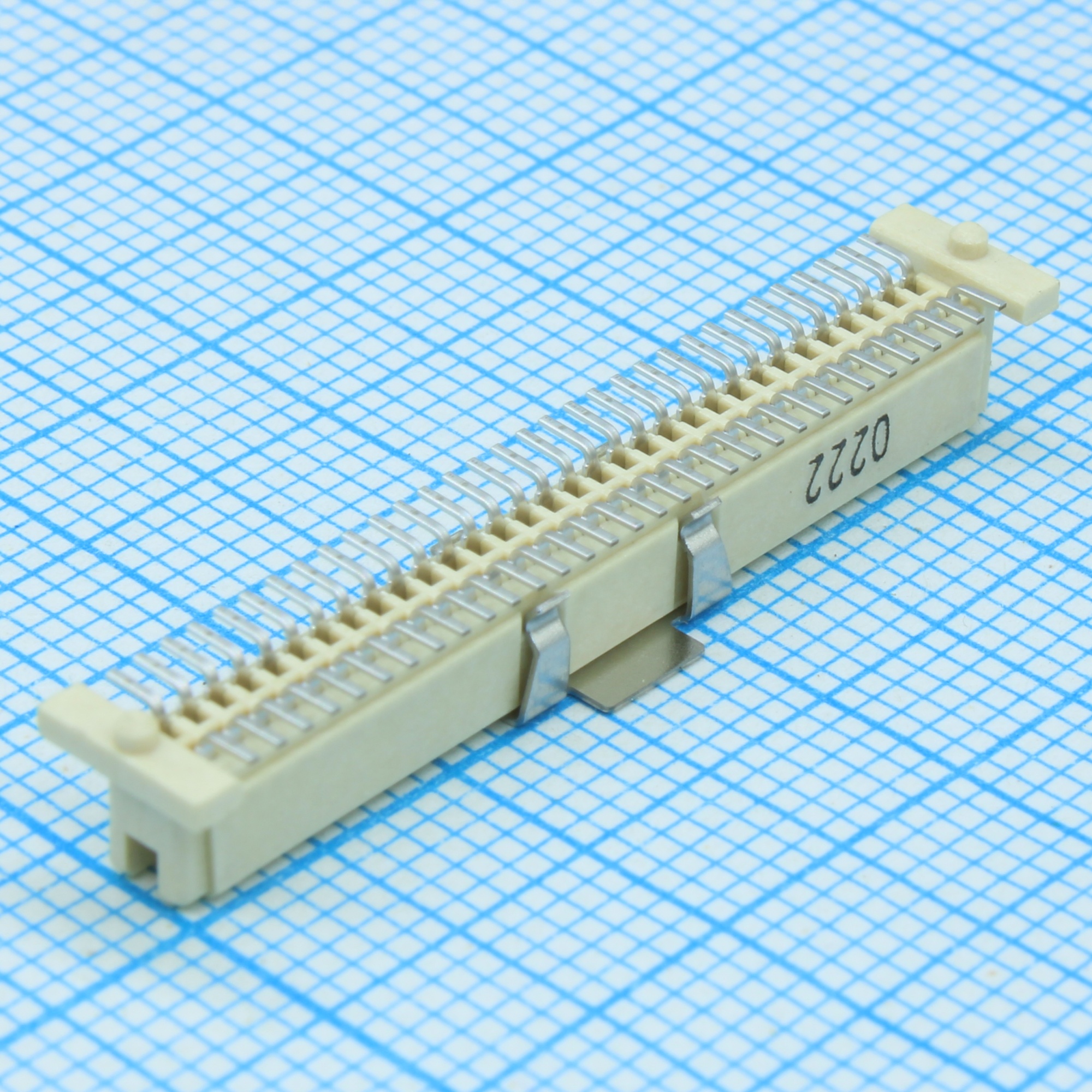 714390464 - Соединитель IEEE 1386 RCP 64 контакта шаг 1мм SMD рельефный лента на катушке