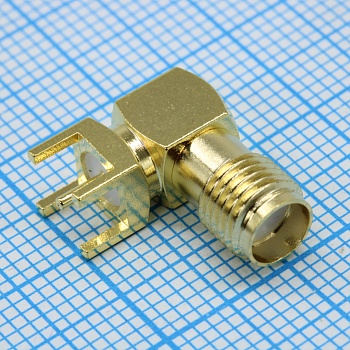 L-KLS1-SMA002-B - Разъем SMA ВЧ угловое гнездо
