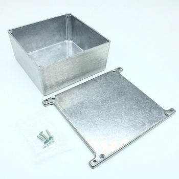 G0474F - Алюминиевый корпус с фланцами некрашеный