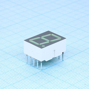 HDSP-5601 - 1-х разрядный индикатор 14,2мм/зеленый/571нм/2.5-3.1мкд/ОА