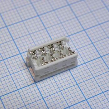 903270308 - Разъем типа провод-плата, 1.27 мм, 8 контакт(-ов), Гнездо, Серия Picoflex 90327, IDC / IDT