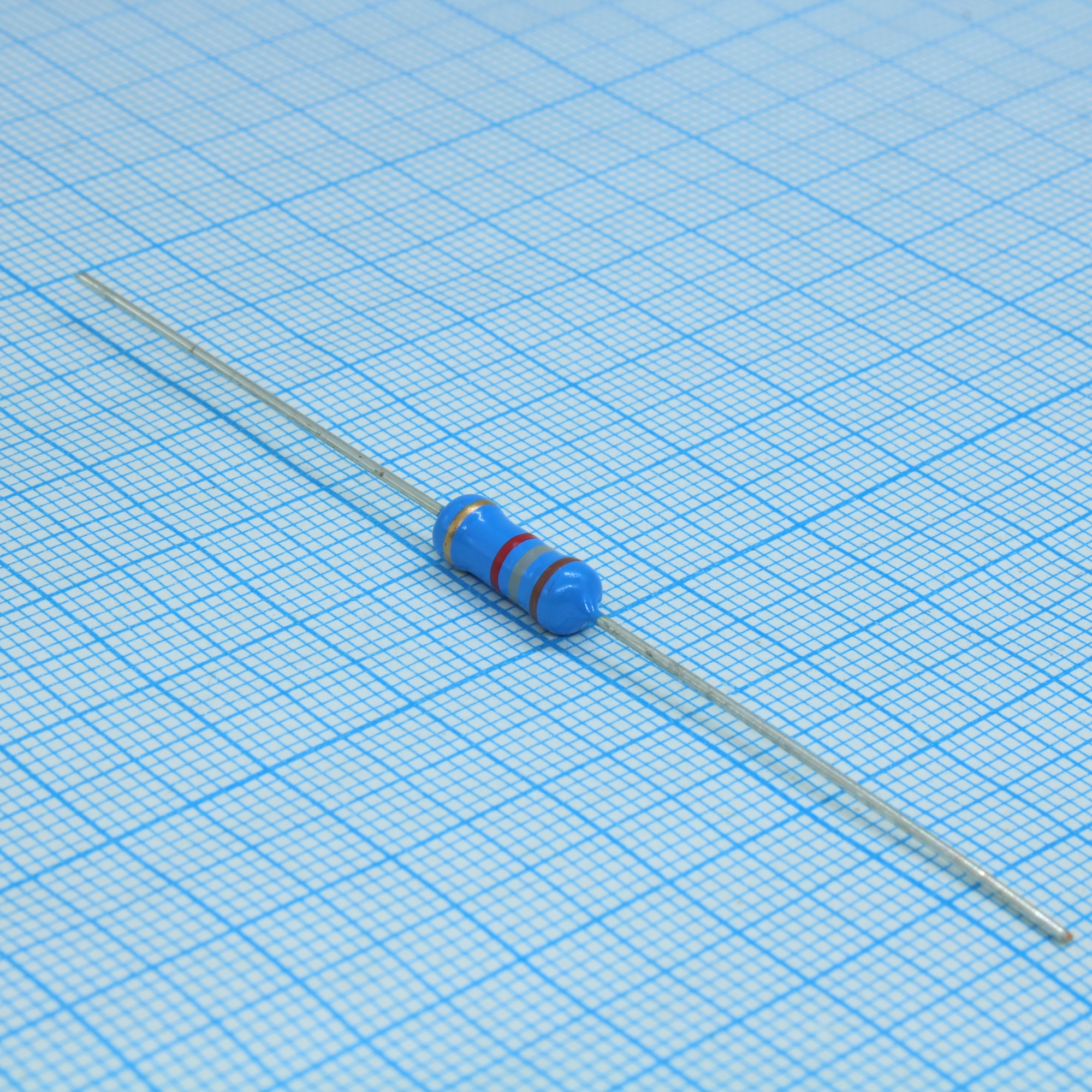 MF100J1K8T - Резистор металлопленочный 1Вт 1,8кОм ±5%