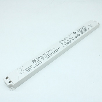 SLD-80-12 - AC-DC, 79.2Вт, вход 110…305В AC, 47…63Гц/155…431В DC, ККМ, 12В/6.6А, изоляция 3750В AC, в кожухе 320х30х16.8, -20…+90°С (корпус)