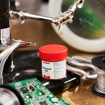 Жир паяльный, 20 мл. активный, банка - Флюс для пайки
